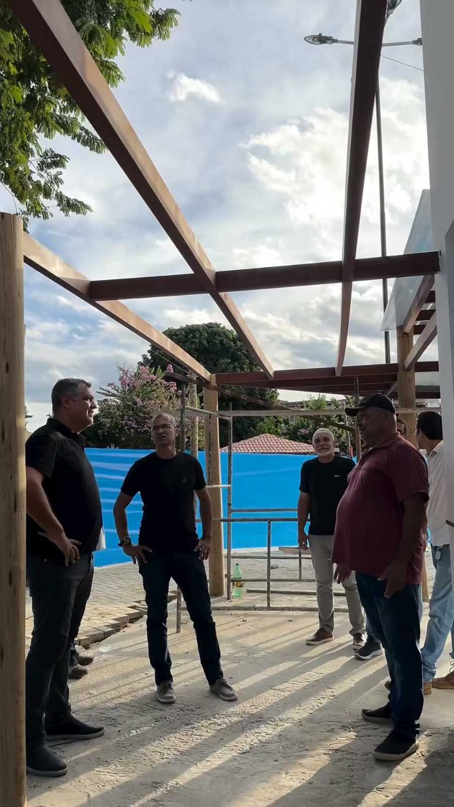 Camacã:  A pedido do Governador Jerônimo Rodrigues, Diretor da CAR Jeandro Ribeira visita obras em Camacã